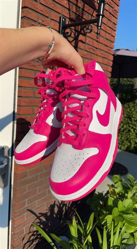 hot pink nike sneakers|aesthetic pink Nike shoes.